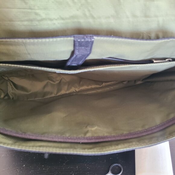 Jack Spade Green Street Messenger Bag Canvas Black - Picture 4 of 7